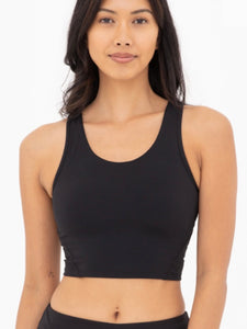 FORTE Embroidered Long Bra