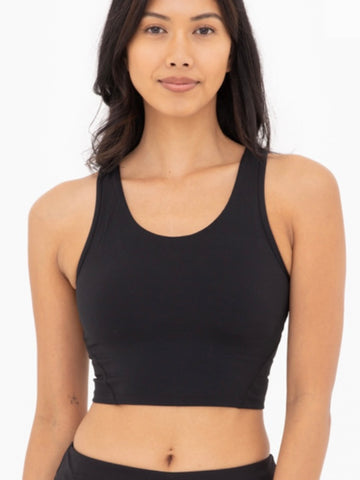 FORTE Embroidered Long Bra