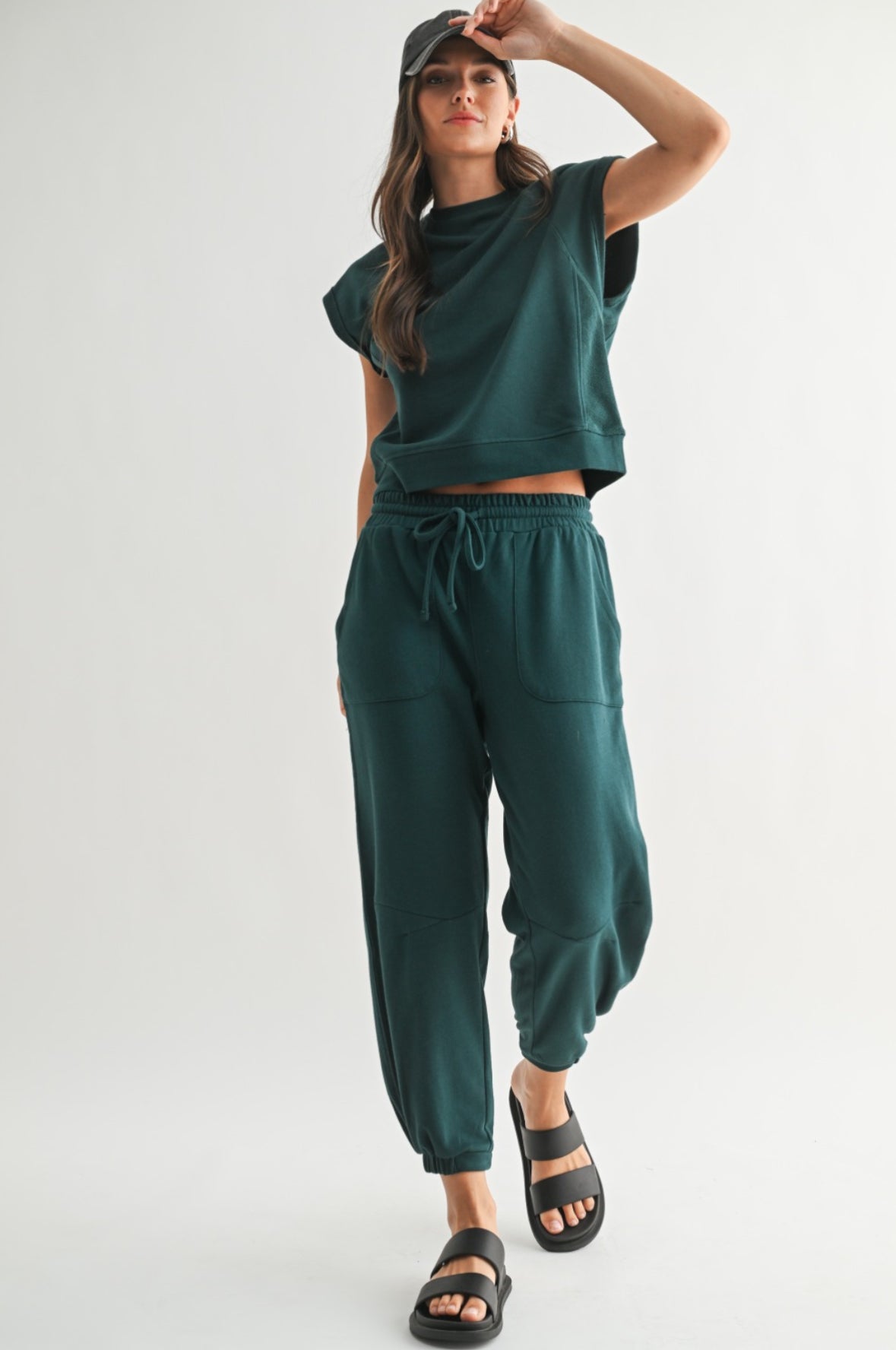 Mono B Green Comfy Set