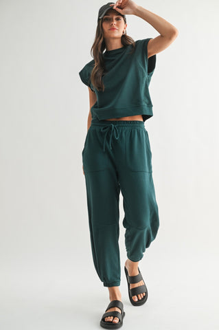 Mono B Green Comfy Set