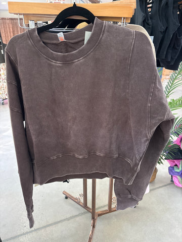 Mono b Brown Sweatshirt