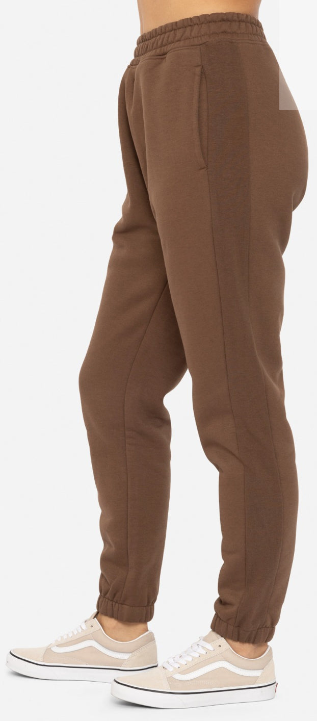 Mono B Sweat Pant Brown