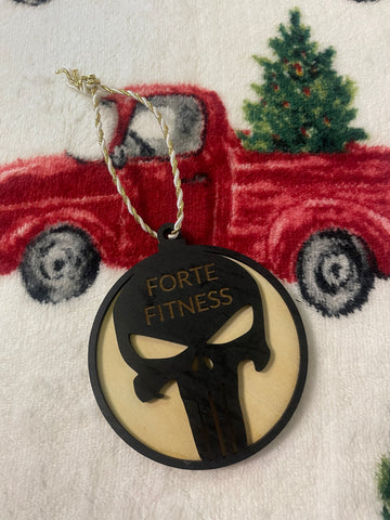 Forte Fitness holiday ornament