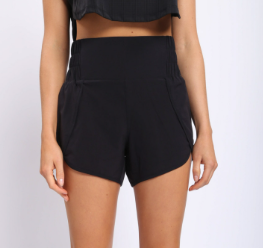 Highwaisted Split Shorts